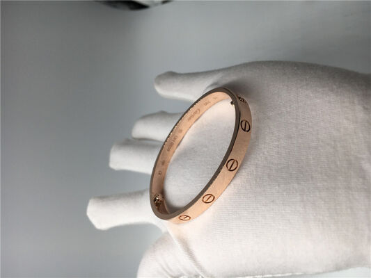 Pink Gold Luxury Diamond Jewelry  Love Bracelet B6035617 Without Diamonds