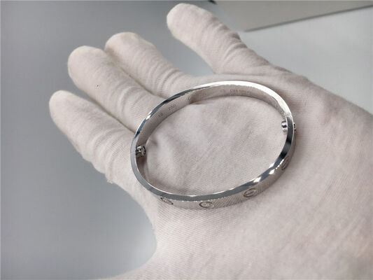 Girlfriend Luxury Diamond Jewelry  Jewelry Love Bracelet  18k White Gold