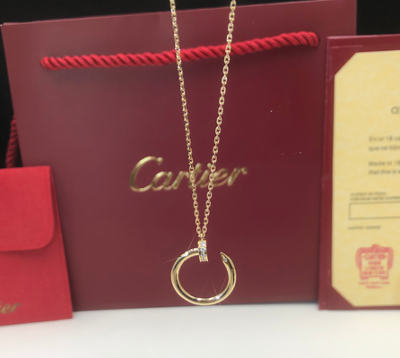 Juste Un Clou Necklace B7224889 , 18K Yellow Gold Diamonds Necklace