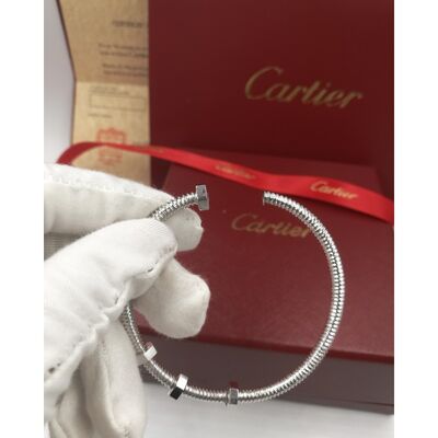 B6049617 High End Custom Jewelry  Style Bracelet 18K White Gold