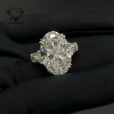 Luxury Handcrafted Jewelry with Diamond Color D E F Customizable Options