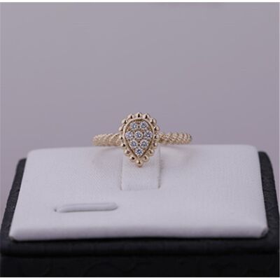 Serpent Boheme Ring XS Motif Ref JRG02674 18K Pink Gold Diamond Ring