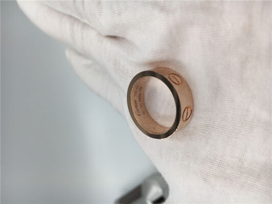 Women'S  Love Engagement Ring , Wedding  Rose Gold Ring