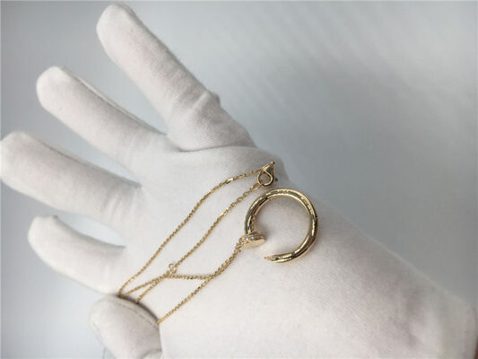 Juste Un Clou Necklace B7224512 , 18K Yellow Gold Diamonds Necklace