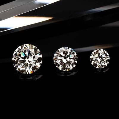 LuxuryShine VS2 Round Shape Lab Grown Diamond 1CT 2CT 3CT 4CT 5CT D-F Color white diamond With IGI Certificate