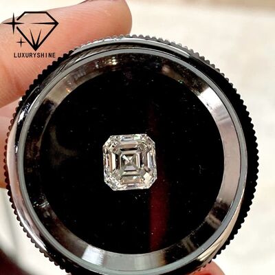 LuxuryShine VVS-VS 0.1-10CT Asscher Shape Lab Grown Diamond  D-F Color white diamond With IGI Certificate 3EX Cut Stones