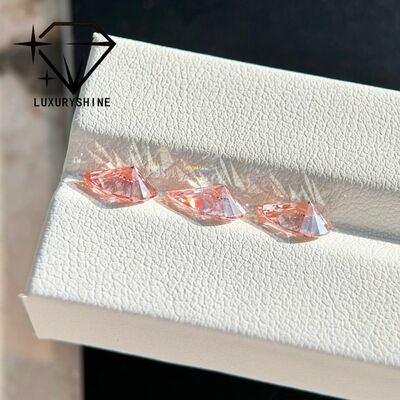 LuxuryShine 1-15CT Fancy pink Pear cut Lab Grown Diamond VVS-VS Loose Diamonds  & Wedding Jewelry & Customized jewelry ﻿