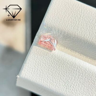 LuxuryShine 1-10CT Princess﻿ Shape Fancy pink Lab Grown Diamond VVS-VS Loose Diamonds Customized jewelry with IGI Certificate