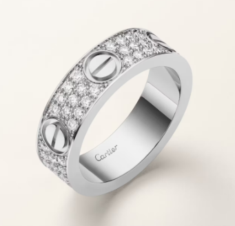 LOVE RING, CLASSIC MODEL, PAVED
