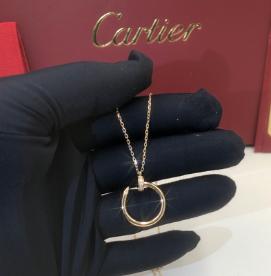 Juste Un Clou Necklace B7224889 , 18K Yellow Gold Diamonds Necklace